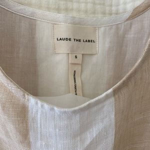 Madewell X Laude The Label Linen Top